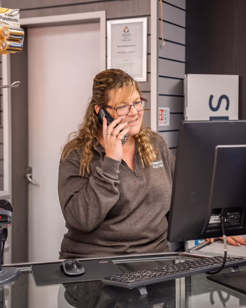 Professional service call and repair